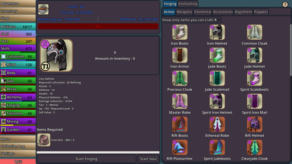 Idle Cultivation screenshot 12