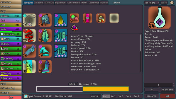 Idle Cultivation screenshot 2
