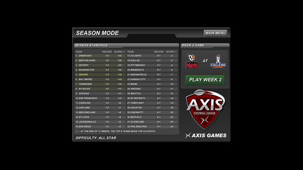 Axis Football 2015 screenshot 12