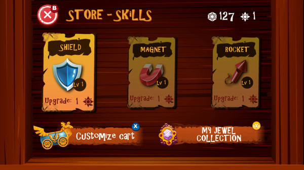 Cave Coaster screenshot 1