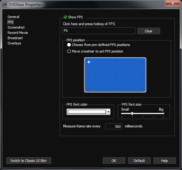 D3DGear - Game Recording and Streaming Software screenshot 1