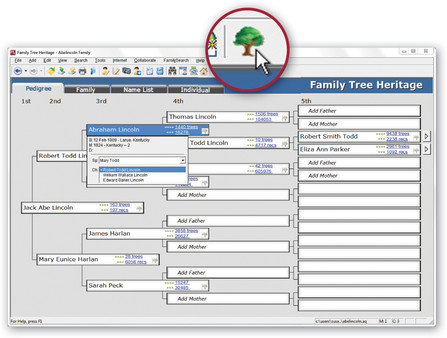 Family Tree Heritage Platinum 9 screenshot 6