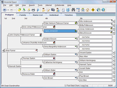 Family Tree Heritage Platinum 9 screenshot 5