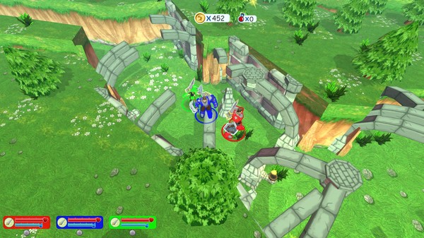 Questria: Rise of the Robot Skullfaces screenshot 2