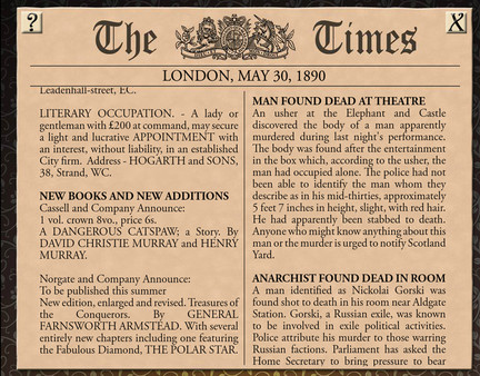 Sherlock Holmes Consulting Detective: The Case of the Tin Soldier screenshot 5