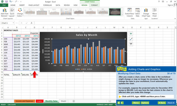 Professor Teaches Excel 2013 & 365 screenshot 1