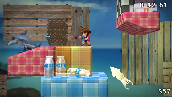 Sayonara Umihara Kawase screenshot 2