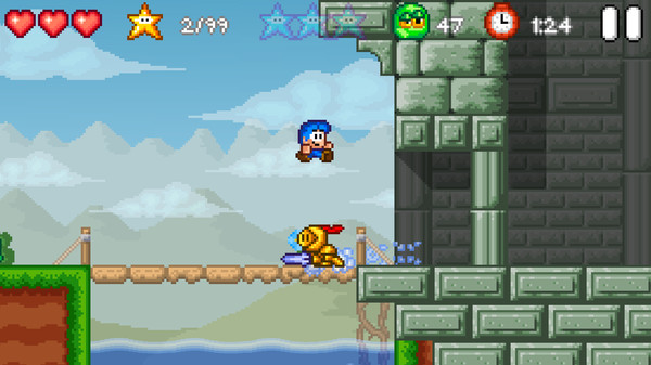 Bloo Kid 2 screenshot 1