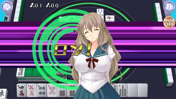 Mahjong Pretty Girls Battle : School Girls Edition screenshot 6
