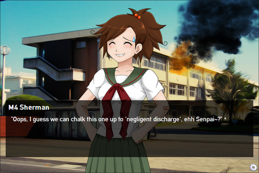 Panzermadels: Tank Dating Simulator screenshot 1