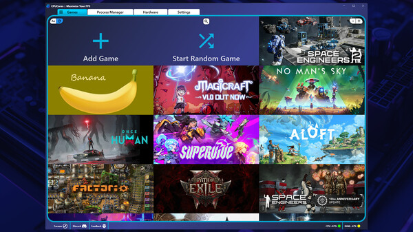 CPUCores :: Maximize Your FPS screenshot 2