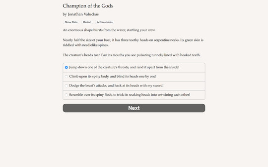 Champion of the Gods screenshot 1
