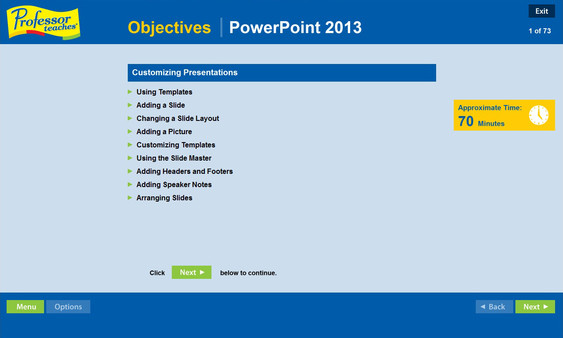 Professor Teaches PowerPoint 2013 & 365 screenshot 6