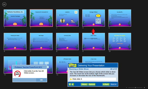 Professor Teaches PowerPoint 2013 & 365 screenshot 4