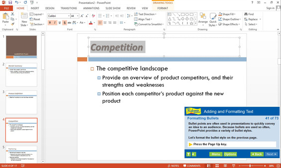 Professor Teaches PowerPoint 2013 & 365 screenshot 5