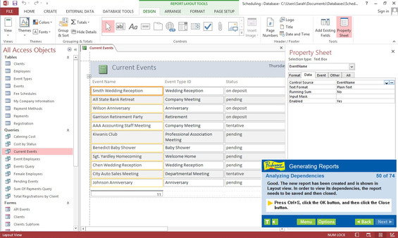 Professor Teaches Access 2013 & 365 screenshot 4