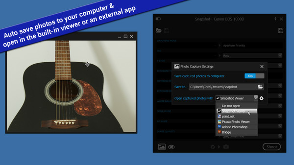 Snapshot - DSLR Camera Control screenshot 4
