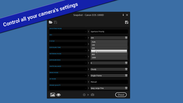 Snapshot - DSLR Camera Control screenshot 2