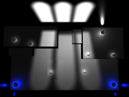 "Glow Ball" - The billiard puzzle game screenshot 1