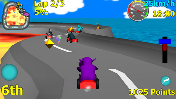 Wild Animal Racing screenshot 3