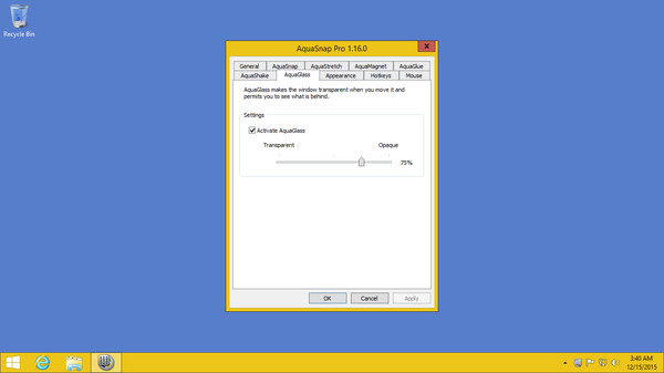 AquaSnap Window Manager screenshot 7