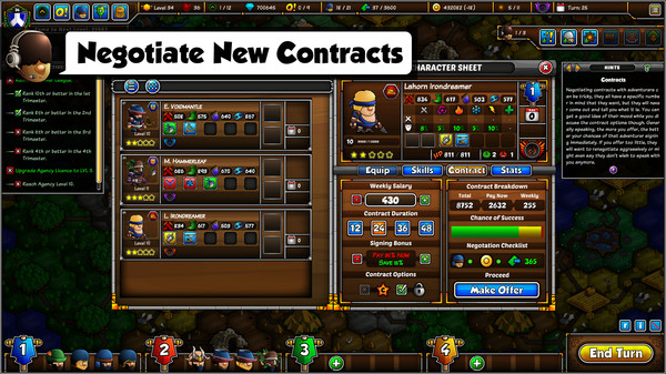 Epic Manager - Create Your Own Adventuring Agency! screenshot 2