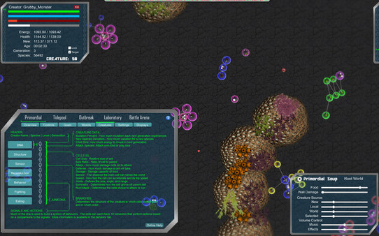 Evolution screenshot 1