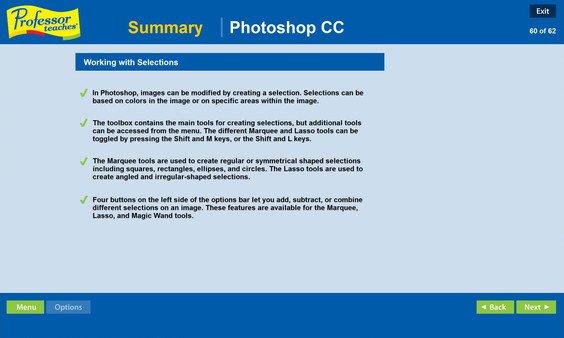 Professor Teaches Photoshop Creative Cloud screenshot 8
