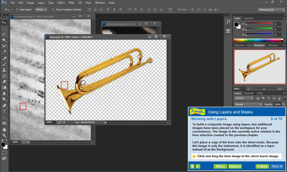 Professor Teaches Photoshop Creative Cloud screenshot 2