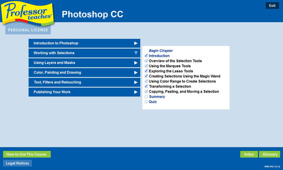 Professor Teaches Photoshop Creative Cloud screenshot 4