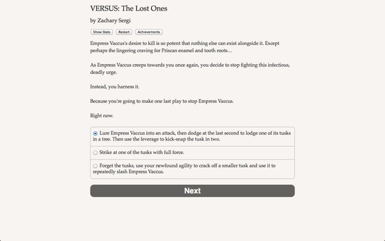 VERSUS: The Lost Ones screenshot 1