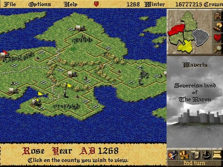 Lords of the Realm II screenshot 2