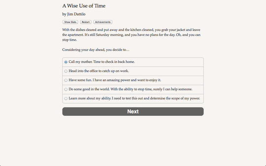 A Wise Use of Time screenshot 2