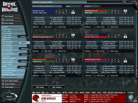 Bowl Bound College Football screenshot 7
