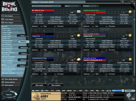 Bowl Bound College Football screenshot 3