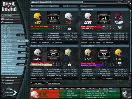 Bowl Bound College Football screenshot 8