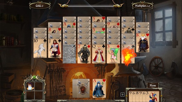 Legends of Solitaire: Curse of the Dragons screenshot 3