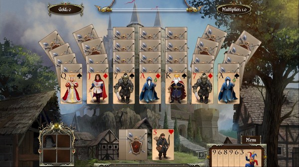 Legends of Solitaire: Curse of the Dragons screenshot 1