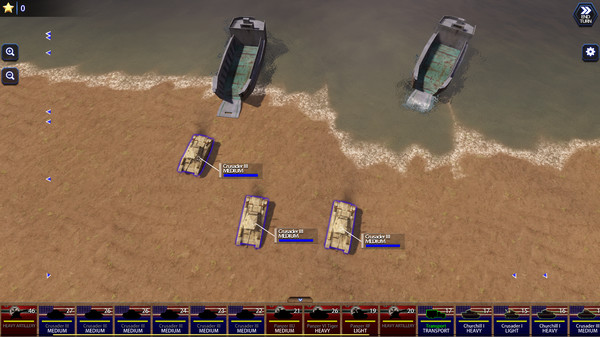 Battle Fleet: Ground Assault screenshot 1