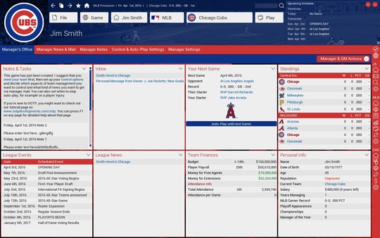 Out of the Park Baseball 17 screenshot 2