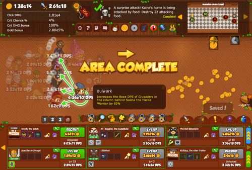 Crusaders of the Lost Idols screenshot 1