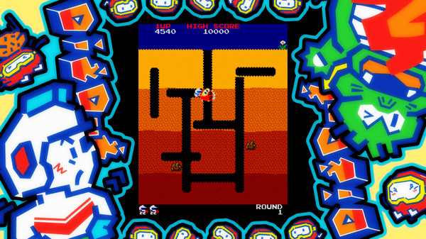 ARCADE GAME SERIES: DIG DUG screenshot 5