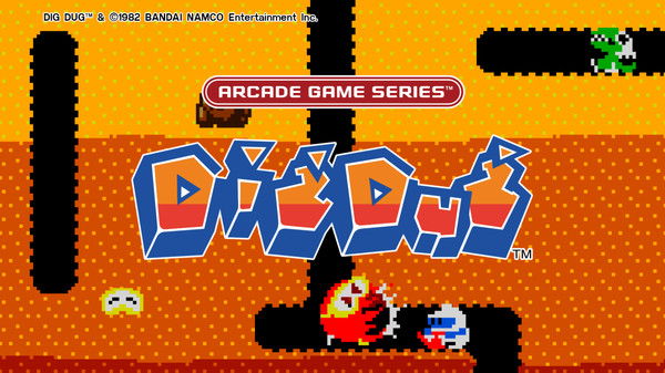 ARCADE GAME SERIES: DIG DUG screenshot 1