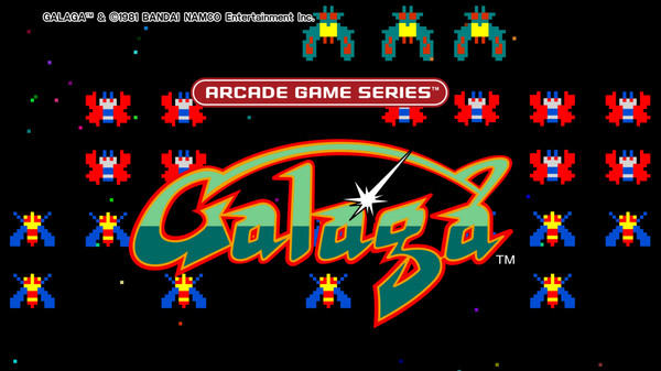 ARCADE GAME SERIES: GALAGA screenshot 1