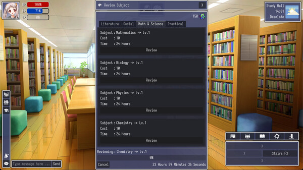 Sentou Gakuen: Revival screenshot 5