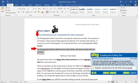Professor Teaches Word 2016 screenshot 3