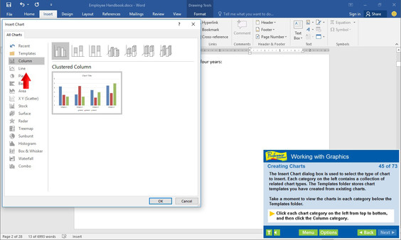 Professor Teaches Word 2016 screenshot 1