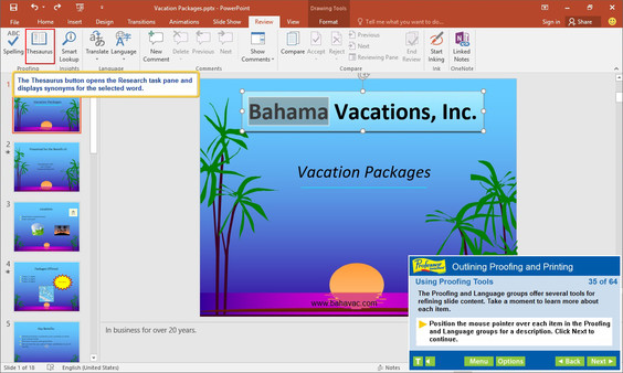 Professor Teaches PowerPoint 2016 screenshot 5