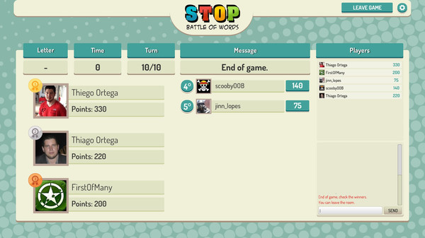 Stop Online - Battle of Words screenshot 8