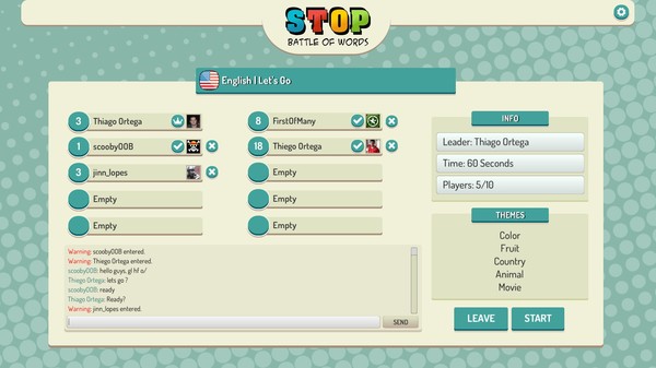Stop Online - Battle of Words screenshot 4
